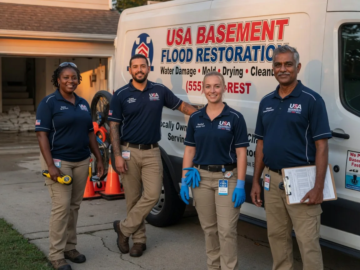 Basement Flood Cleanup company in Mathiston, MS